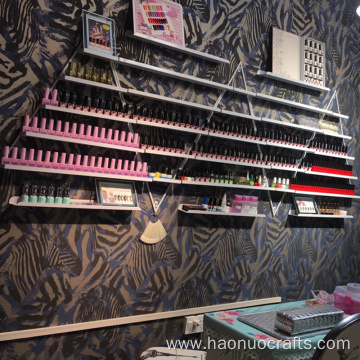 Iron nail polish storage rack storage display rack